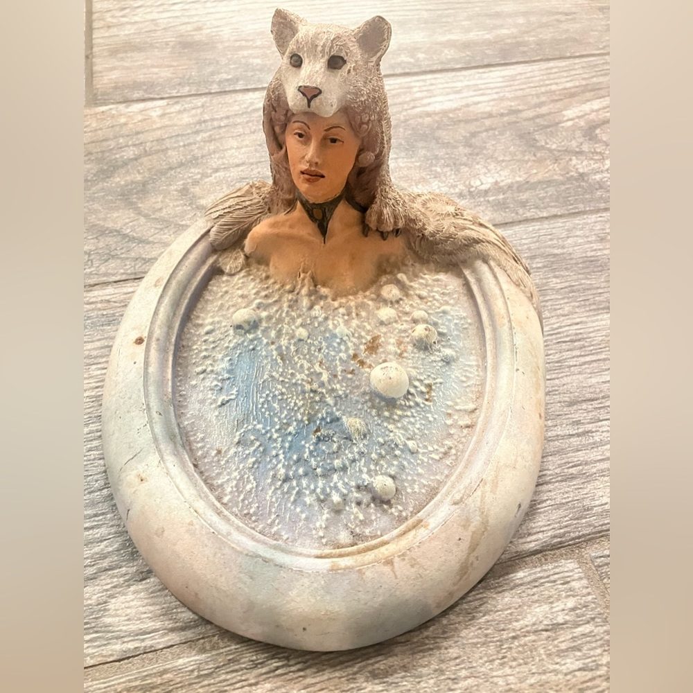Rick Cain Native American Rare Rites Of Passage Vintage Art sculpture Limited